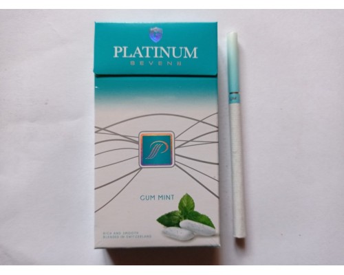 Platinum 7 Gum Mint Superslims (жвачка)