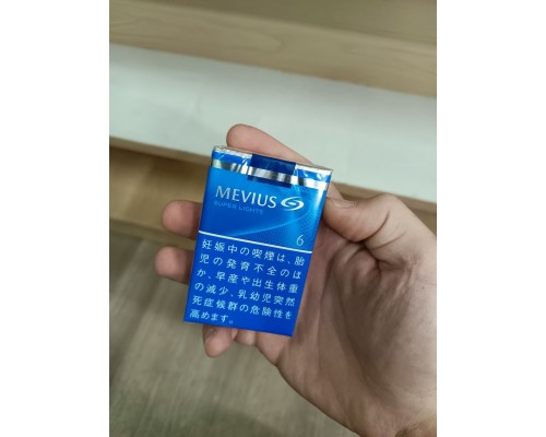 Mevius 6 Super Lights (1 пачка)