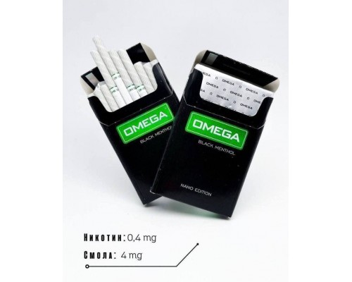 Omega Nano Black Menthol