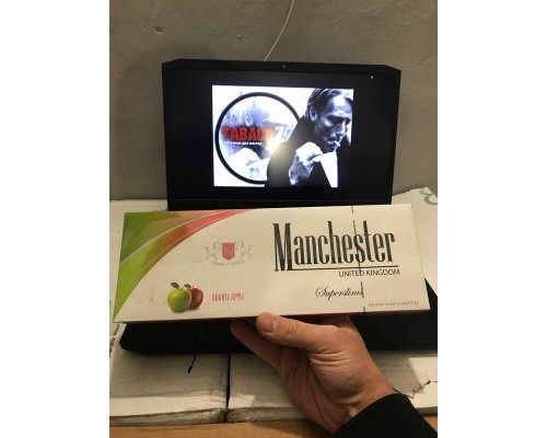 Manchester Double Apple Superslims (двойное яблоко)