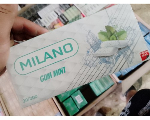 Milano Gum Mint Superslims (Жвачка)