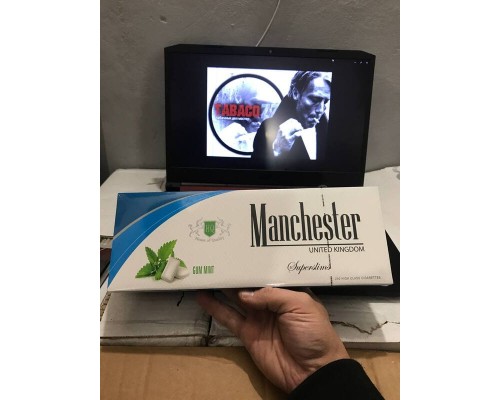 Manchester Gum Mint Superslims (жвачка)